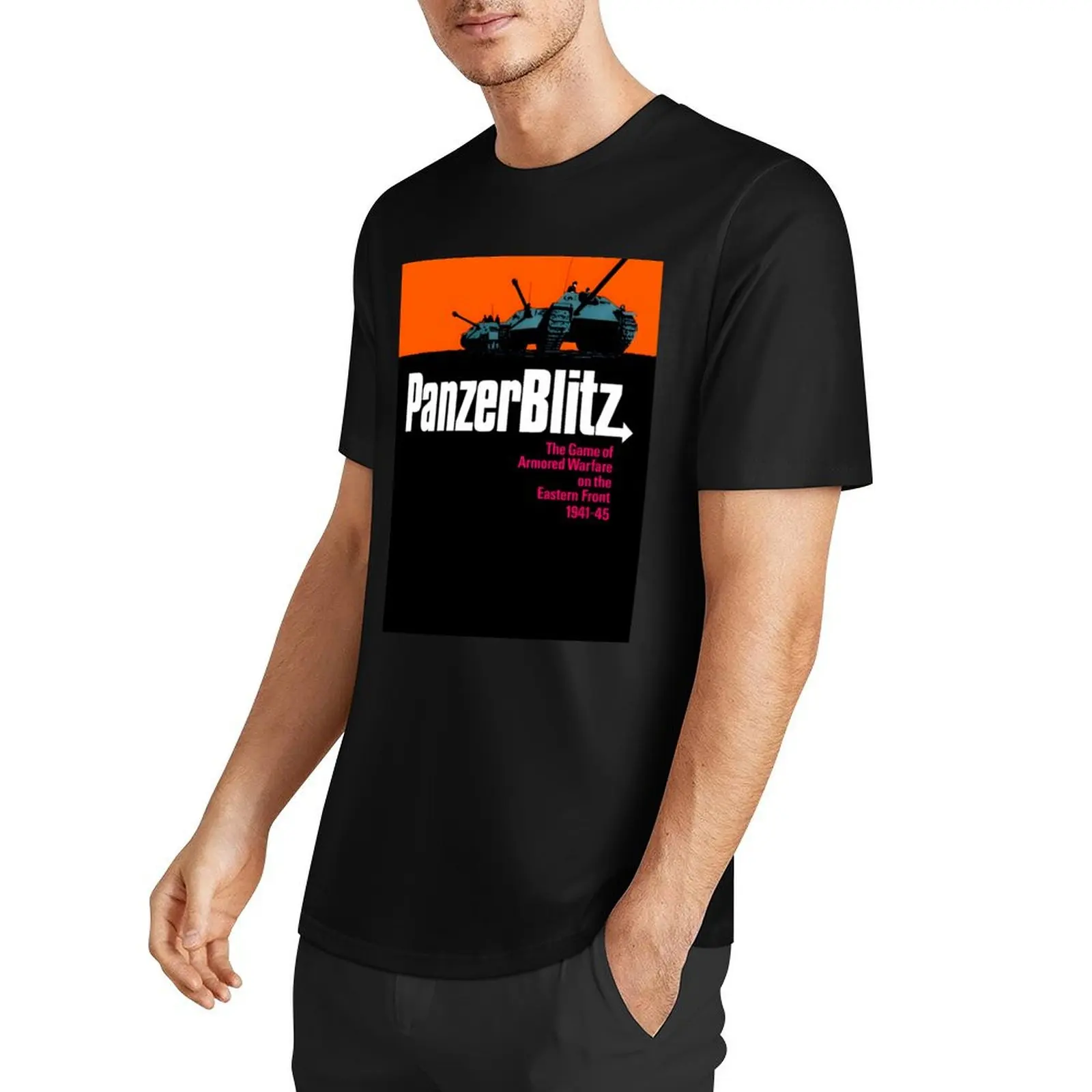 Panzer Blitz T-Shirt oversizeds aesthetic clothes men t shirt