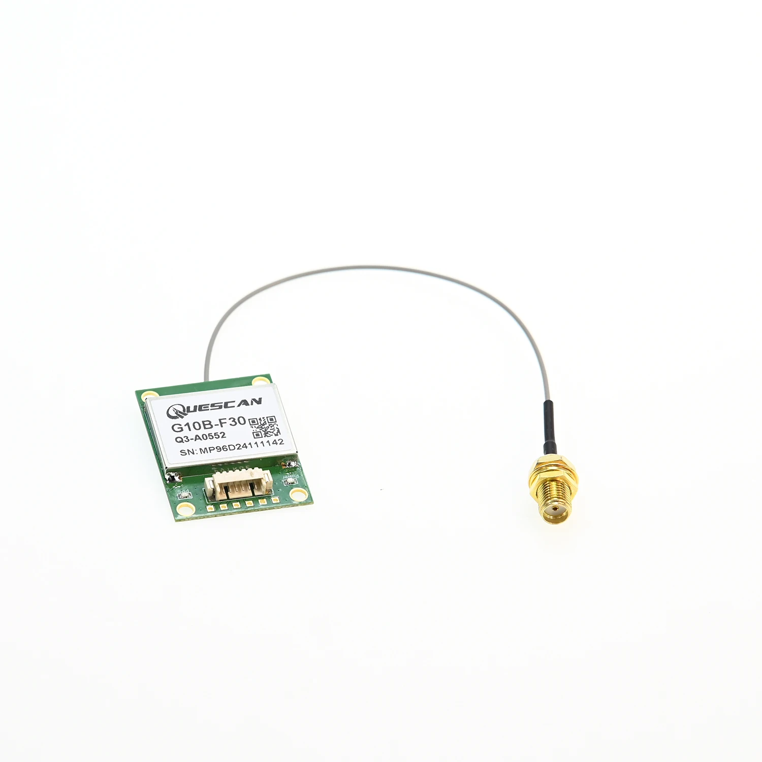 1-25Hz G10B-F30 UBX-M10050-KB M10 GPS GNSS Module Active Antenna GPS Galileo GLONASS BeiDou Receiver NMEA0183 UBX Protocol