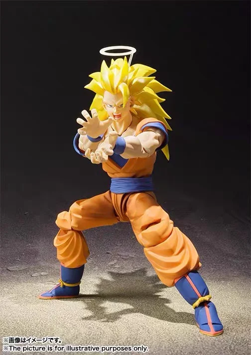 Bandai shf dragon ball sohn goku super saiyan 3 super drei goku spot dragon ball z