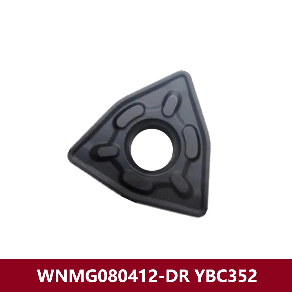 Original WNMG080412-DR YBC352 Machine CNC Lathe Cutter WNMG0804 WNMG 080412 DR Carbide Inserts External Turning Tools WNMG433-DR