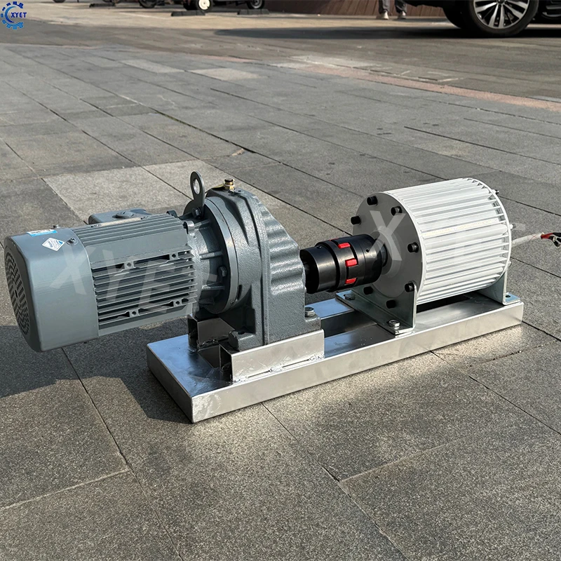 Low Noise 10KW 20KW 30KW Permanent Magnet Generator 220V 380V Free Energy Dynamo AC Magnetic Alternators with Grid Tie Inverter
