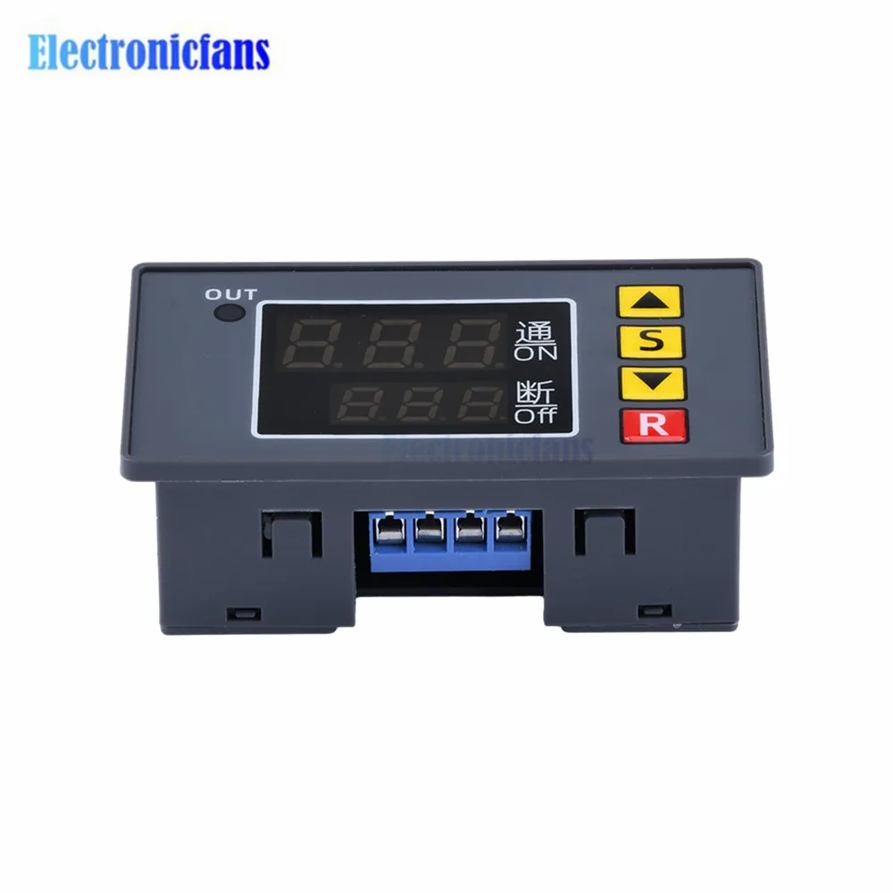 10A AC 110V 220V 12V Zeitrelais-Modul – Programmierbare Zeitverzögerung für Beleuchtung, Wasserpumpen und Motoren – Detail 12