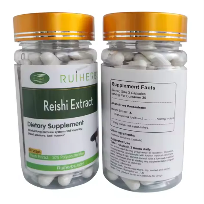 

Органические капсулы и мягкие капсулы и грибы Reishi