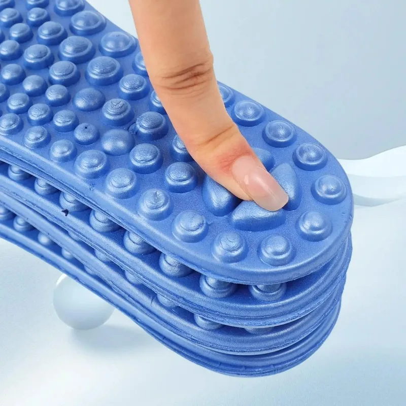 5D Massage Insoles for Plantar Fasciitis Pain Relief EVA Orthotic Shoe Insert for Relieve Foot Fatigue Improve Blood Circulation - view 6