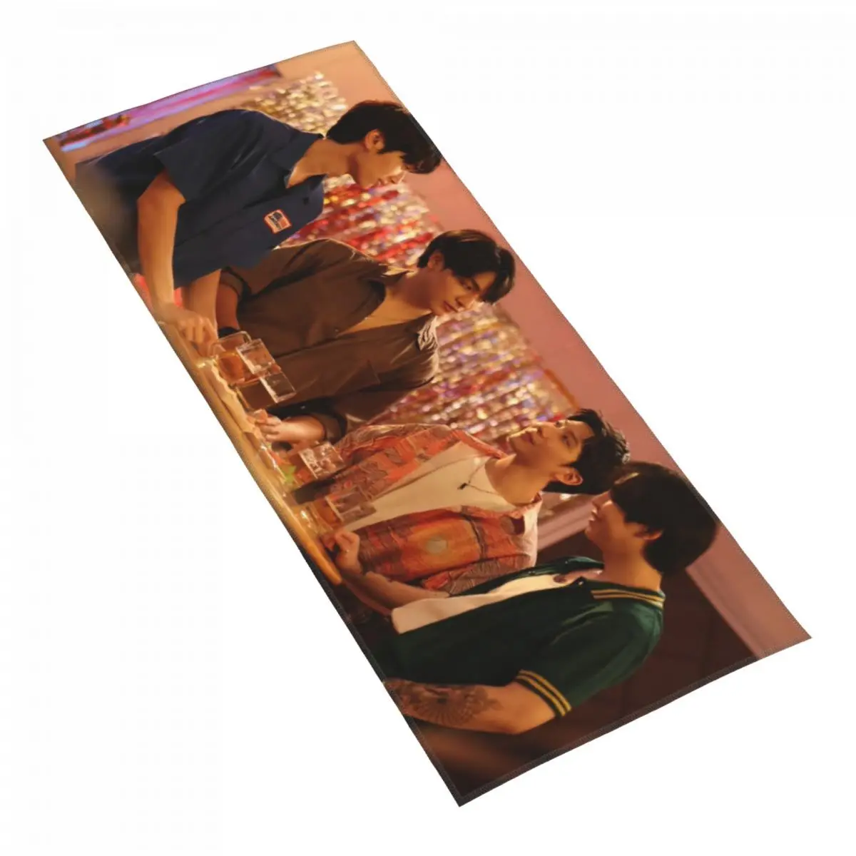 Firstkhaotung Joongdunk HD Poster 35x75cm Microfiber Towel Thai TV The Heart Killers  Drama Stills Hand Absorbent Face Towel
