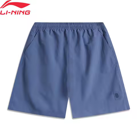 Li-Ning 남성 스포츠 스타일 반바지 AT PROOF SMART 레귤러 핏 편안한 LiNing 캐주얼 하의 AKSU513