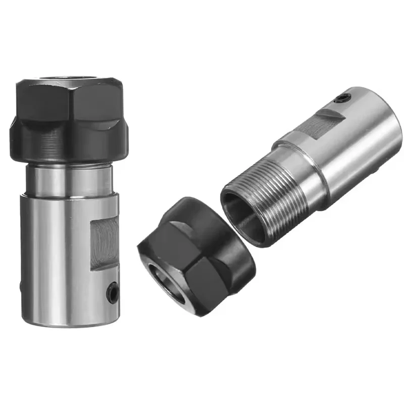 ER8 ER11 ER16 ER20 ER25 Chuck Collet Spindle Motor Shaft Extension Rod Spindle Chuck Lathe Tool Set C16 C20 C25 C32 Holder Inner