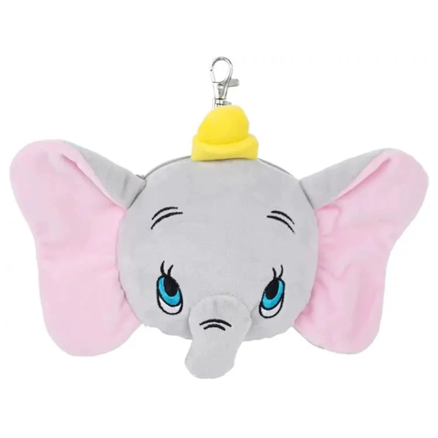 New Anime Cute Elephant Children Plush Coin Purse Card ID Holder Small Wallets For Women