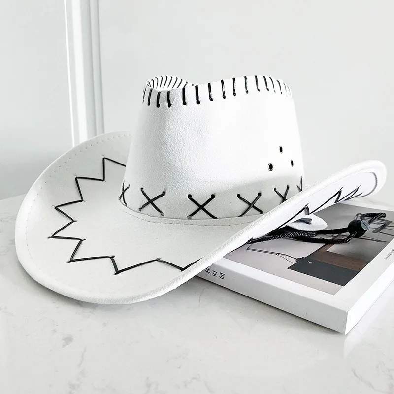 Braut Cowboyhut Chapeau Cowgirl Hut Cowboy Zubehör Cowboyhut Frau NZM02