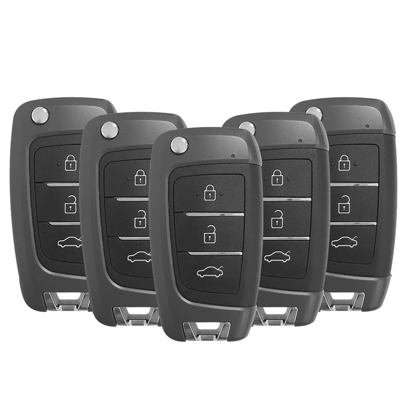 5Pcs KEYDIY B25 Universal 3 Button B-Series KD Remote Control Car Key For KD900 KD900+ URG200 KD-X2 Mini For Kia Hyundai