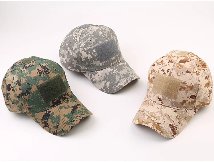 Männer Camouflage Baseball Cap Camo Hut Camouflage Outdoor Sport Kappe Camo Taktische Kappe Jagd Angeln Hut für Männer Frauen – Detail 11