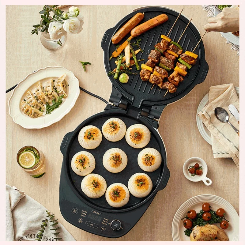 Pancake Maker Home Breakfast Machine Removable and Washable Double-sided Heating and Deepening Baking Pan Electric Frying Pan