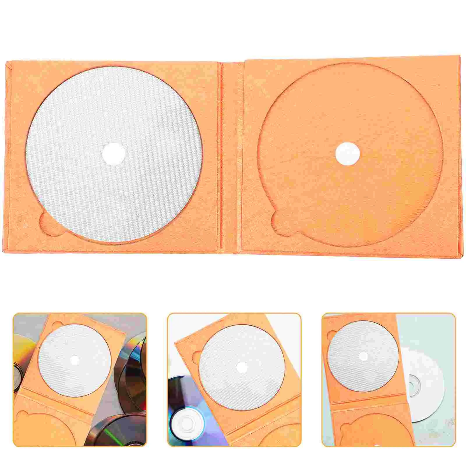 CD Tuning Pad Player Mat Pads Disc Accessories CDs Carbon Fiber DVD Stabilizer Material