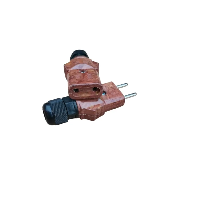 10A bakelite plug socket stage lighting copper bakelite plug beam lamp docking power cord terminal
