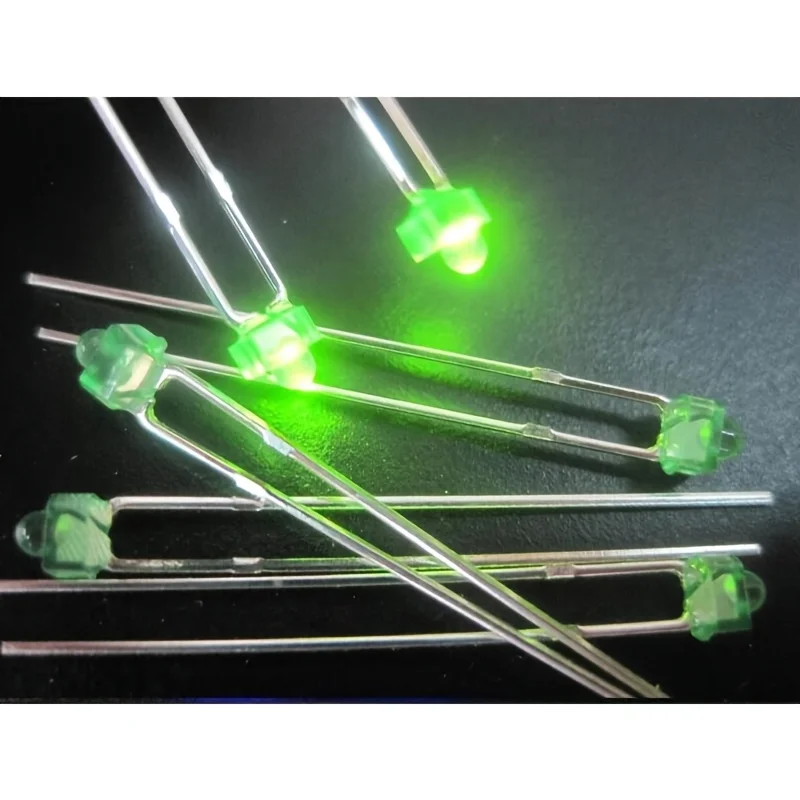 30PCS 1.8 millimetri di Luce diodo LED Bianco Giallo Rosso Verde Arancione Blu colore Originale DIP LED
