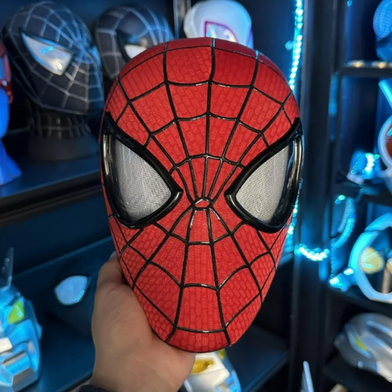 

New Anime Marvel Venom Spider-man Cosplay Moving Eyes Electronic Mask Spider Man 1:1 Remote Control Toys For Adults Kids Gift