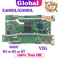 X509DA Laptop Motherboard X509DL X509DJ  P1510CDA X509DAP X409DL X409DA M409D M509D D409D D509D Y5200D FL8700DA X409DJ Mainboard