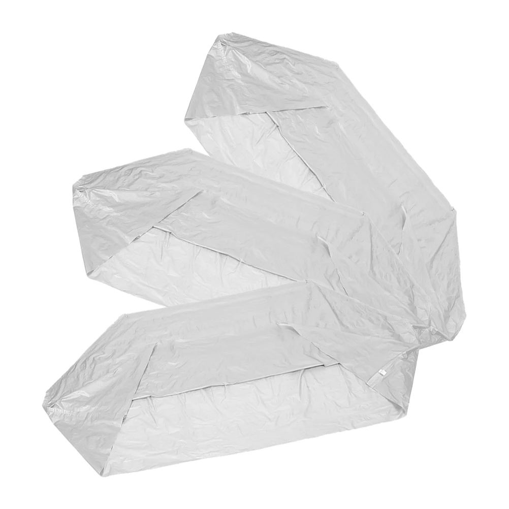 

3pcs Electric Bike Cover Waterproof Motorcycle Shade Moped Mountain Bike Covers White PEVA Material Outdoor Storage Dust