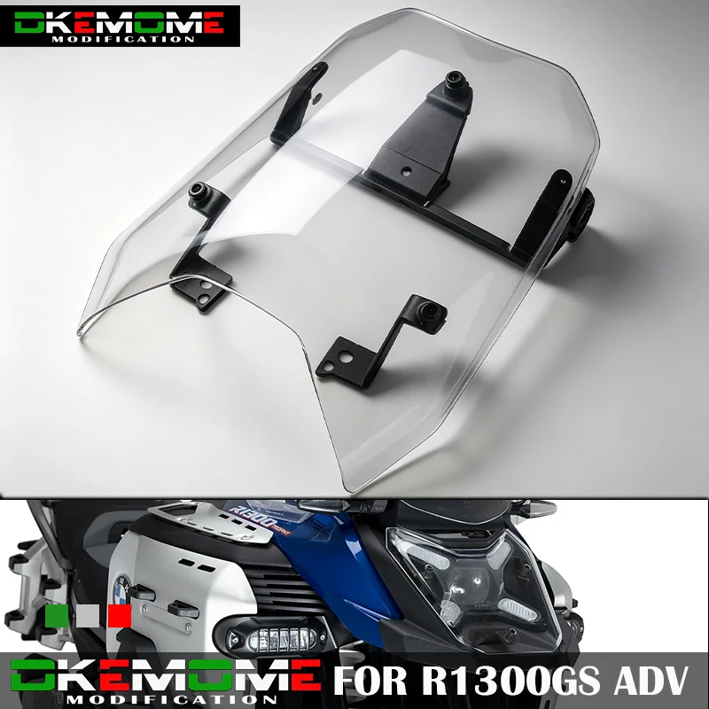 

For BMW R1300GS Adventure R1300GS ADV Motorcycle Headlight Protection Lens Clear Headlamp Guard Cover Accessories R1300 GSA