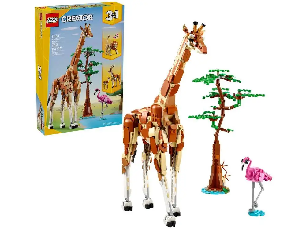 LEGO Creator 3 in 1 Wild Safari Animals