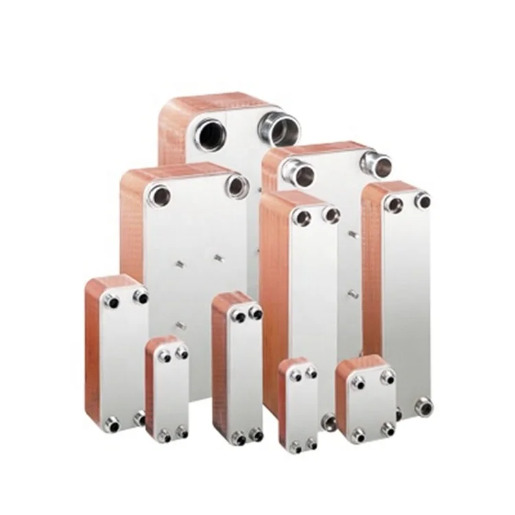 60 Plates Heat Exchanger Beer Wort Chiller Cooler 304 Stainless Steel H050 brazed plate heat exchanger