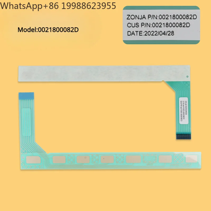 0021800082D/F/H for Drum Washer Touch Bar Keypad