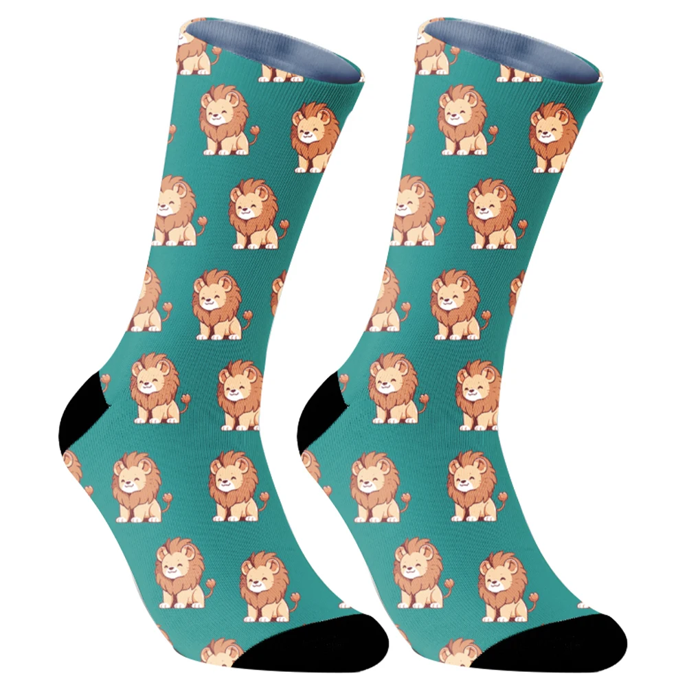 Harajuku Lustige Socken Sommer und interessante Cartoon-Patt 2024. Neu für Happy Socks