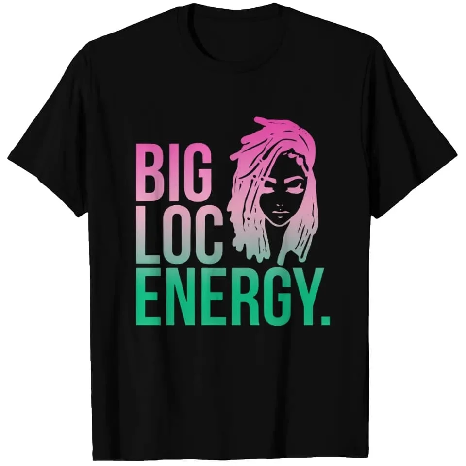 Five Color Matching Big Rock Energy Shirts, Rock T-shirts, Lock Sisters Fashion Street Style T-shirts for Men and Women