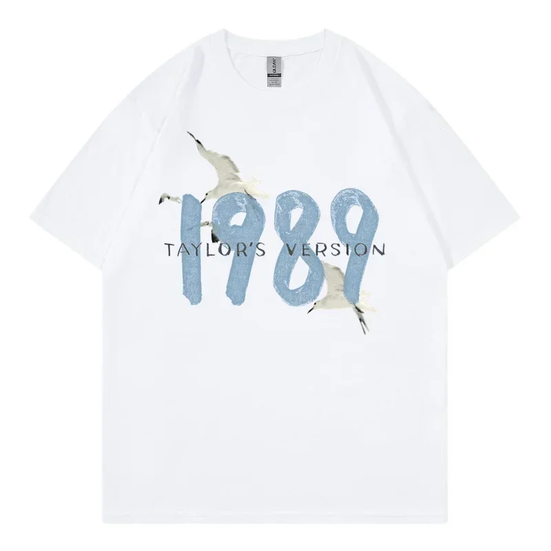 Taylor Swifts 1989 T-Shirts Men Women T Shirt Gift Fans Music Concert Short Sleeve Unisex Streetwear Clothing aesthetic clothes