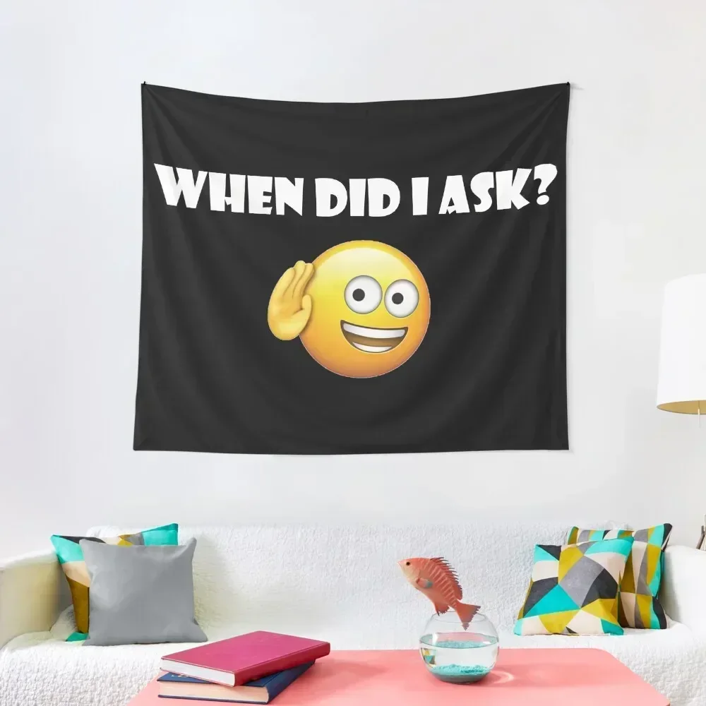 

When Did I Ask Tapestry Nordic Home Decor Home Decor Aesthetic Room Decorations Bedroom Deco Tapestry