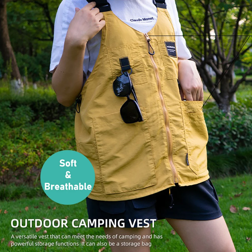 Outdoor Mesh Fishing Vest With Multi Pockets Waistcoat Jacket For Summer Vest Photography Travel Hiking Drop shipping Wholesale