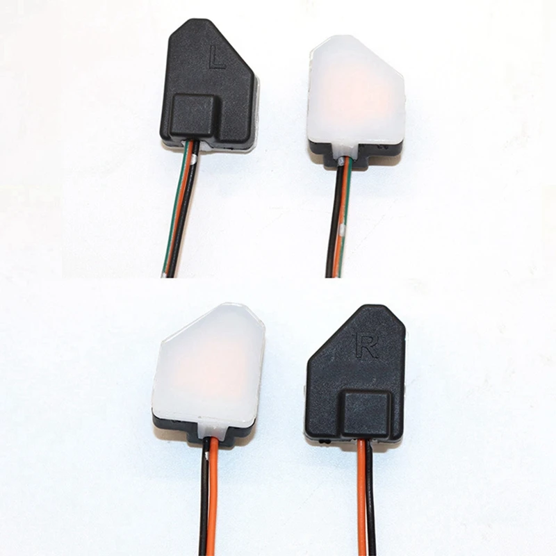 BB 1 Pair Red Blind Spot Monitor Detection Distance Assist Light Lamp For Toyota Honda BSD BSA BSM Car Side Mirrors