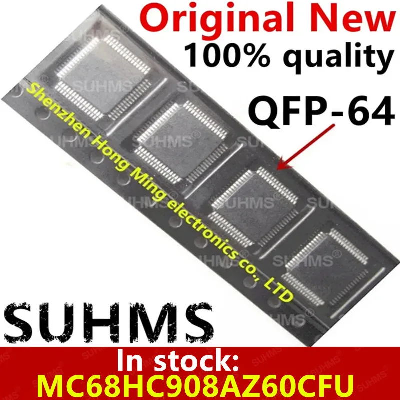 (1piece)100% New MC68HC908AZ60CFU 2J74Y MC68HC908AZ60 QFP-64