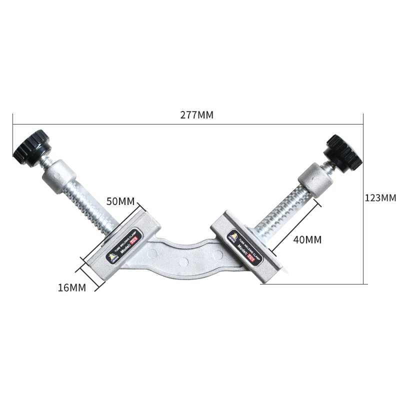 Imagem -06 - Braçadeira de Solda de Tubo Conjunto de Ângulo Rápido Ferramentas Auxiliares Largura Máxima de Fixação 40 mm Modelos 90 10180 Graus