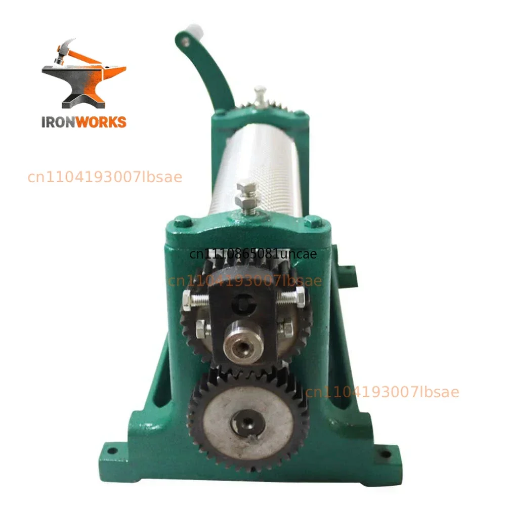 Manual Beeswax Comb Foundation 310mm Wide Sheet Roller Machine 5.35mm 4.8mm Bee Wax Rollers Stamper Printing beeswax Machine