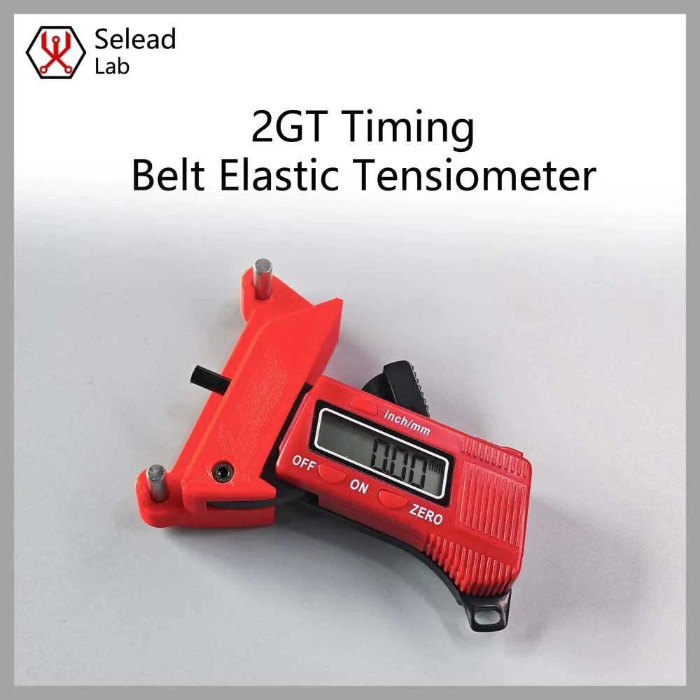 Seleadlab 2GT Timing Belt Elastic Tensiometer Synchronous Belt Tension Tester 3D Printer Parts For Voron 2.4 Trident K1 K1 MAX