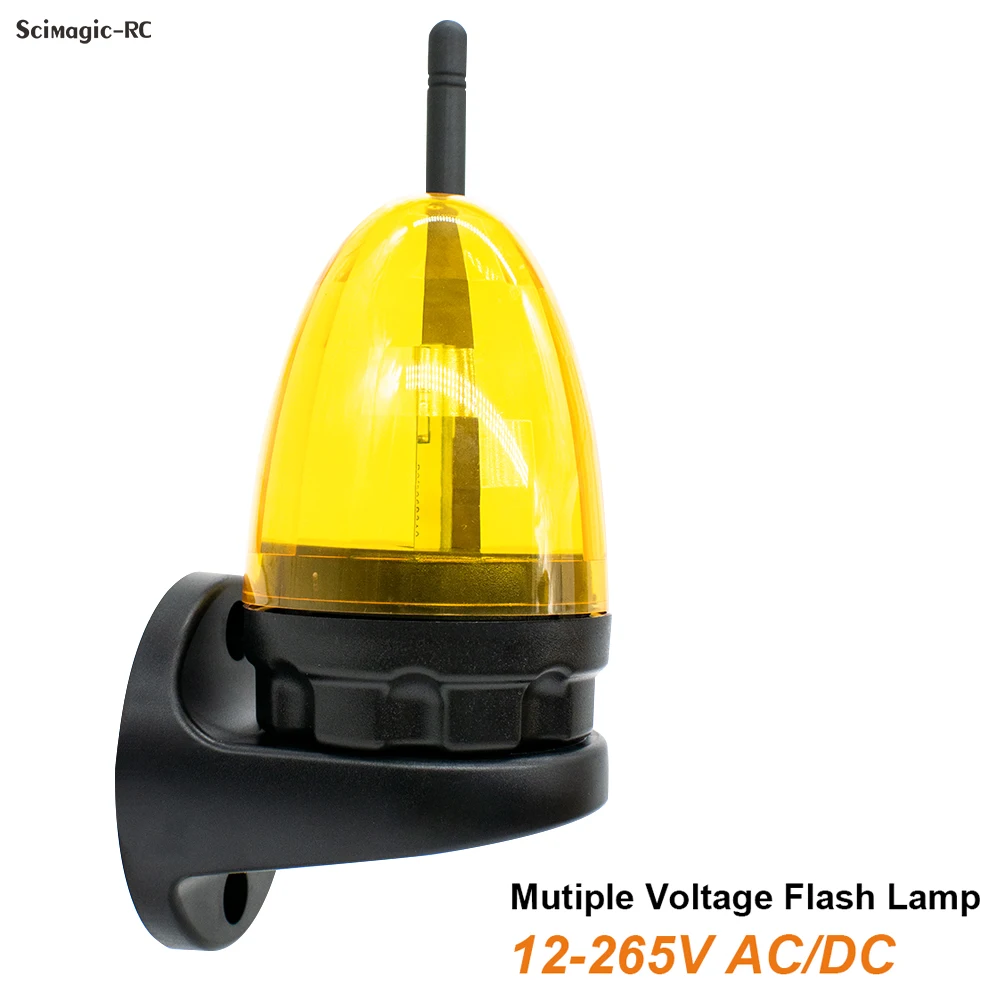 

Red Yellow Green Strobe Warning Light 12v 24v 220v 12V-265V Flashing Beacon Led Indicator Lamp for Security System