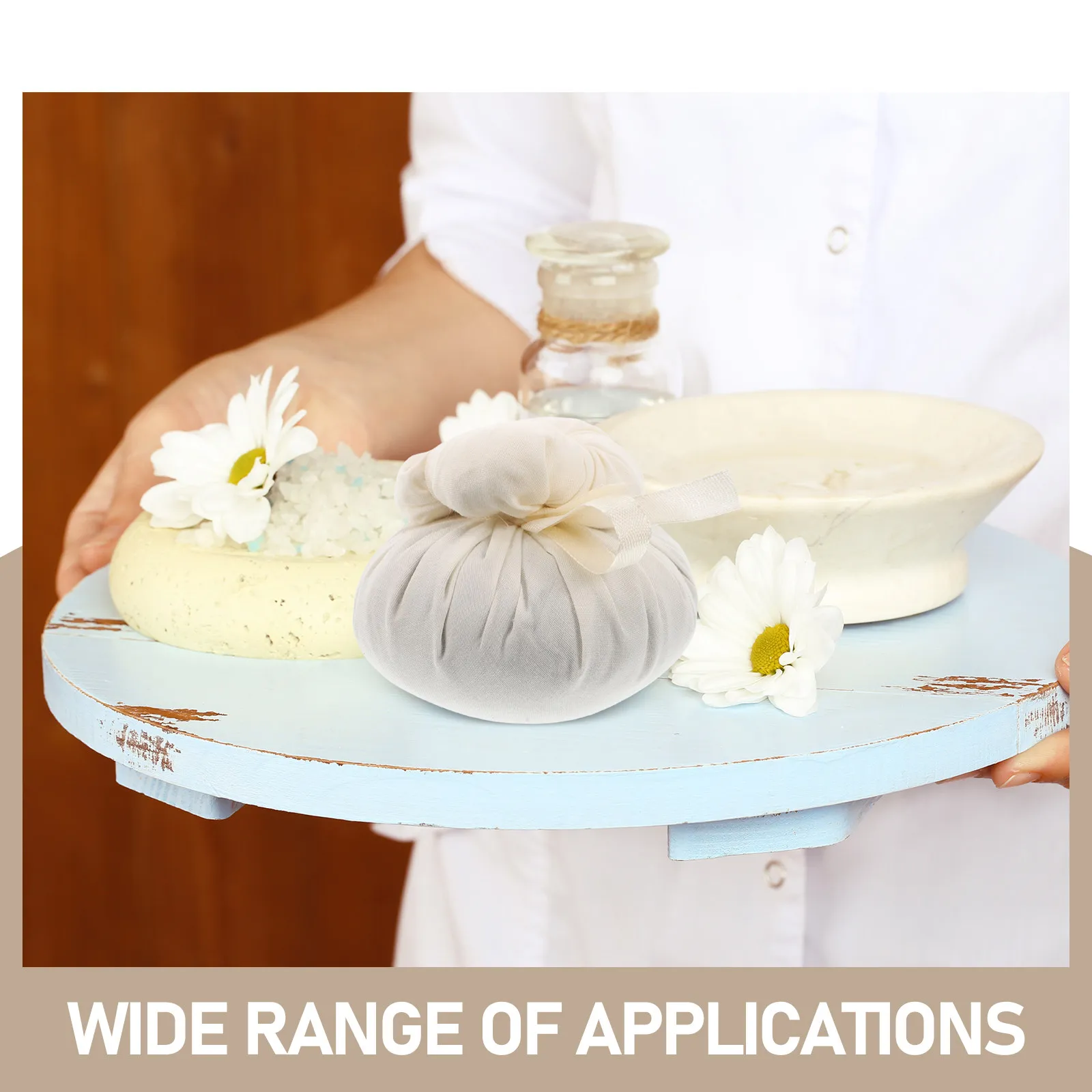 

4pcs Herbal Massage Stick Balls Moxa Stick Head Replacement Thai Herbal Compress Ball Heads for Chinese Muscle Relax Accessories