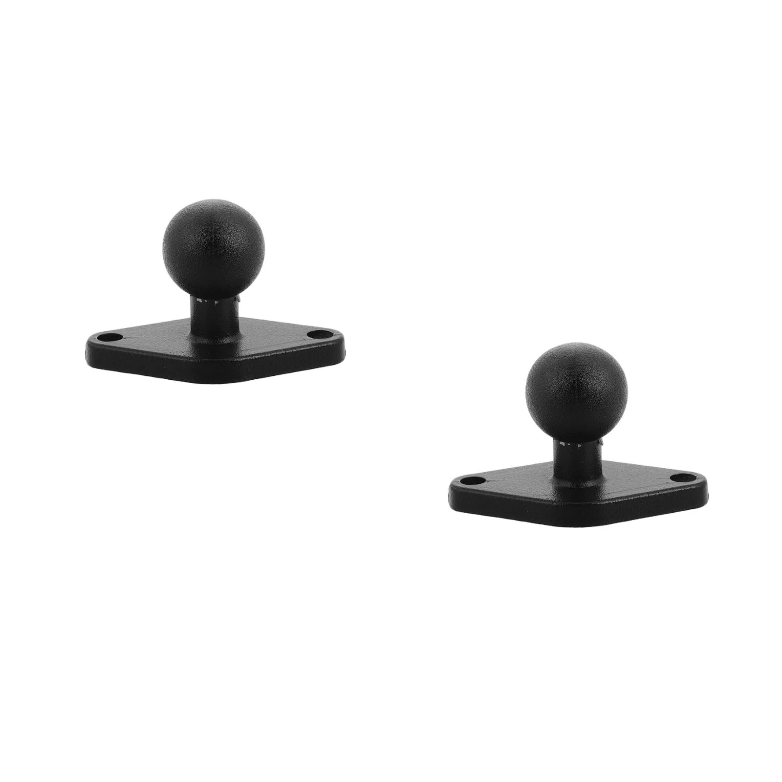 

2pcs Universal Motorcycle Phone Mount With Mirror Ball Head Adjustable Fits Most Motorcycles Ensures Phone Safety And Stability