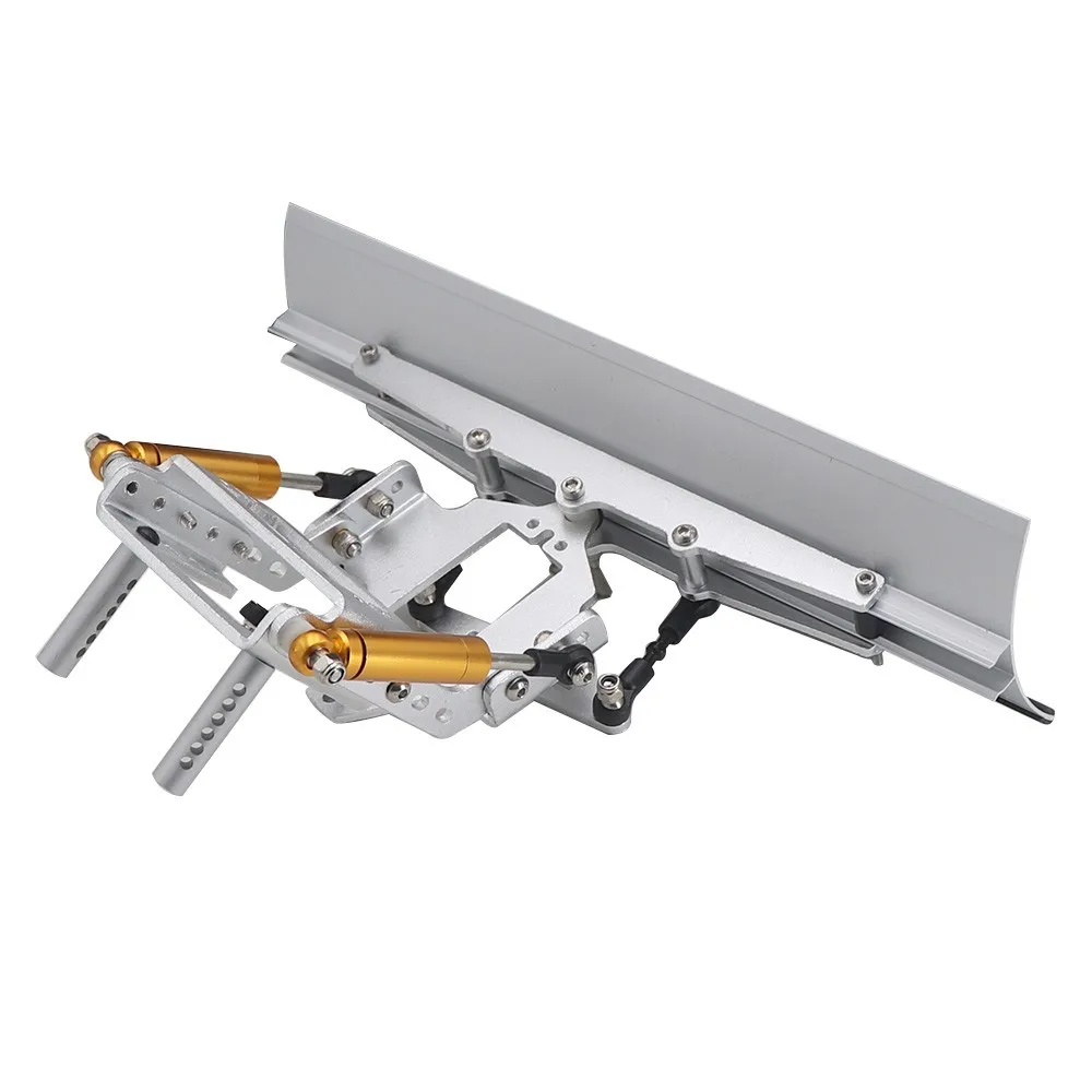 1/10 RC Crawler Klinge Schneepflug Metall Schnee Schaufel Für TRX4 TRX6 Axial SCX10 90027 28 90046 47 Dekoration Teile