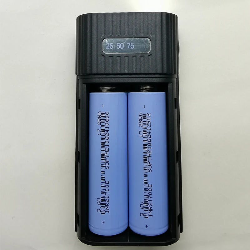 

18650/18700/20700/21700 Battery Charger Adapter Quick Charging Make Your Own External Battery Pack for iPhone and Android Phones