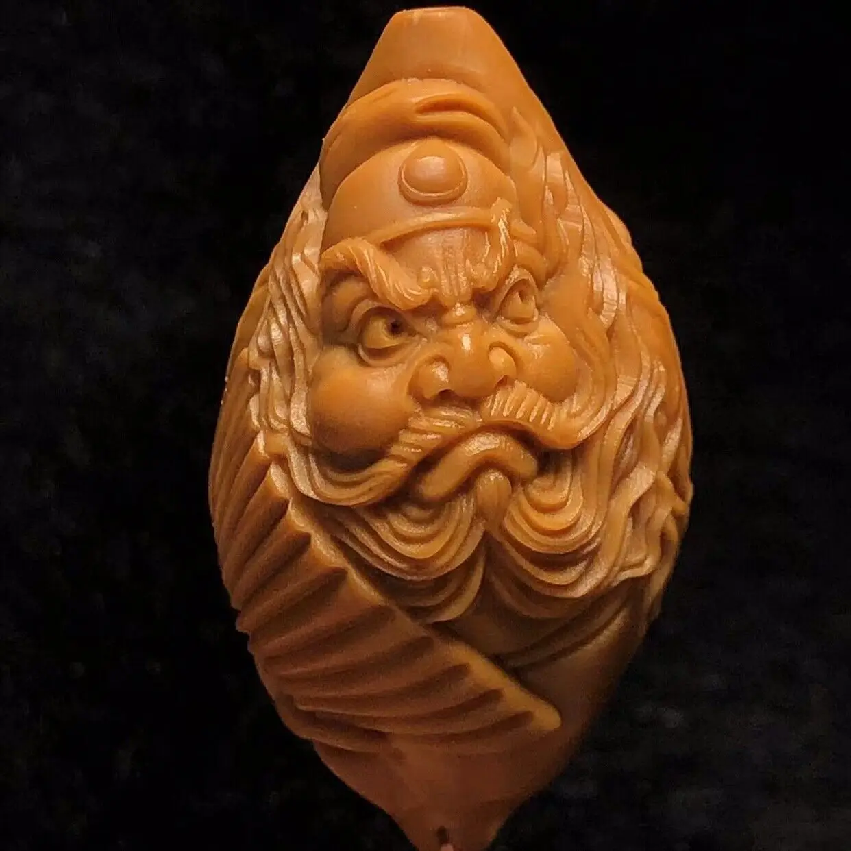 

3,6*2 Китай Оливковая подвеска Dentoliva с резными одинарными бусинами Taoist Master Zhongkui