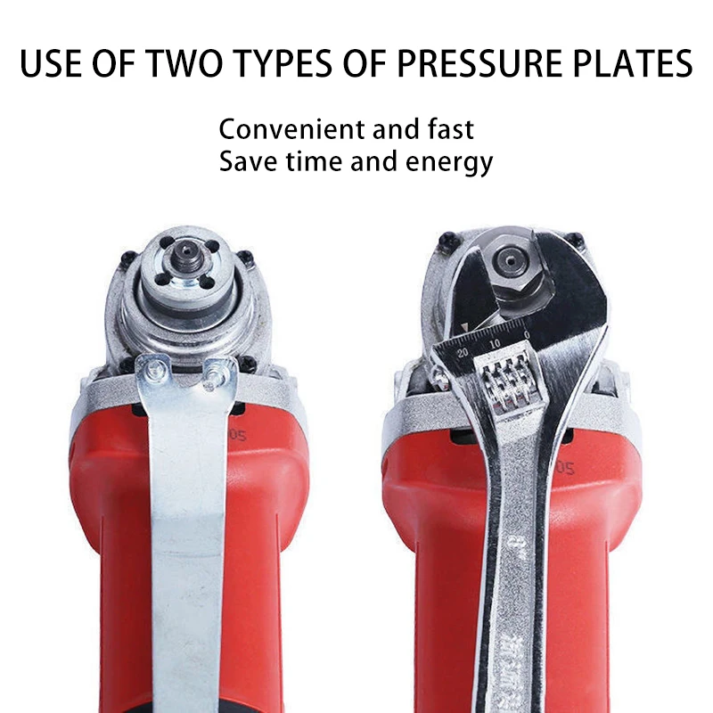 Imagem -05 - Conjunto de Substituição de Rosca para Rebarbadora Metal Pressure Plate Flange Interna e Externa Nut Tools M10 M14 10 mm 14 mm Pcs