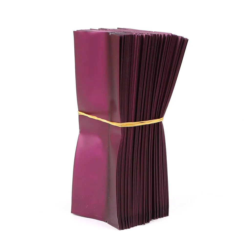 Custodia estesa e ispessita con capacità di 15 g, confezione da tè, piccola borsa in foglio di alluminio con striscia lunga