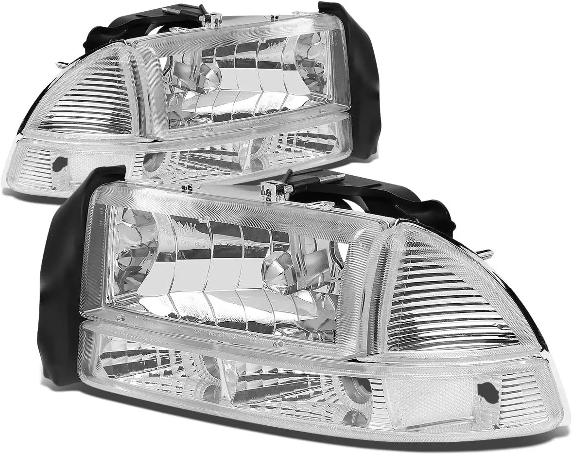 

Фары в сборе, совместимые с Dodge Dakota Durango 1997-2004 годов, замена галогенных фар со стороны водителя и пассажира с Bu