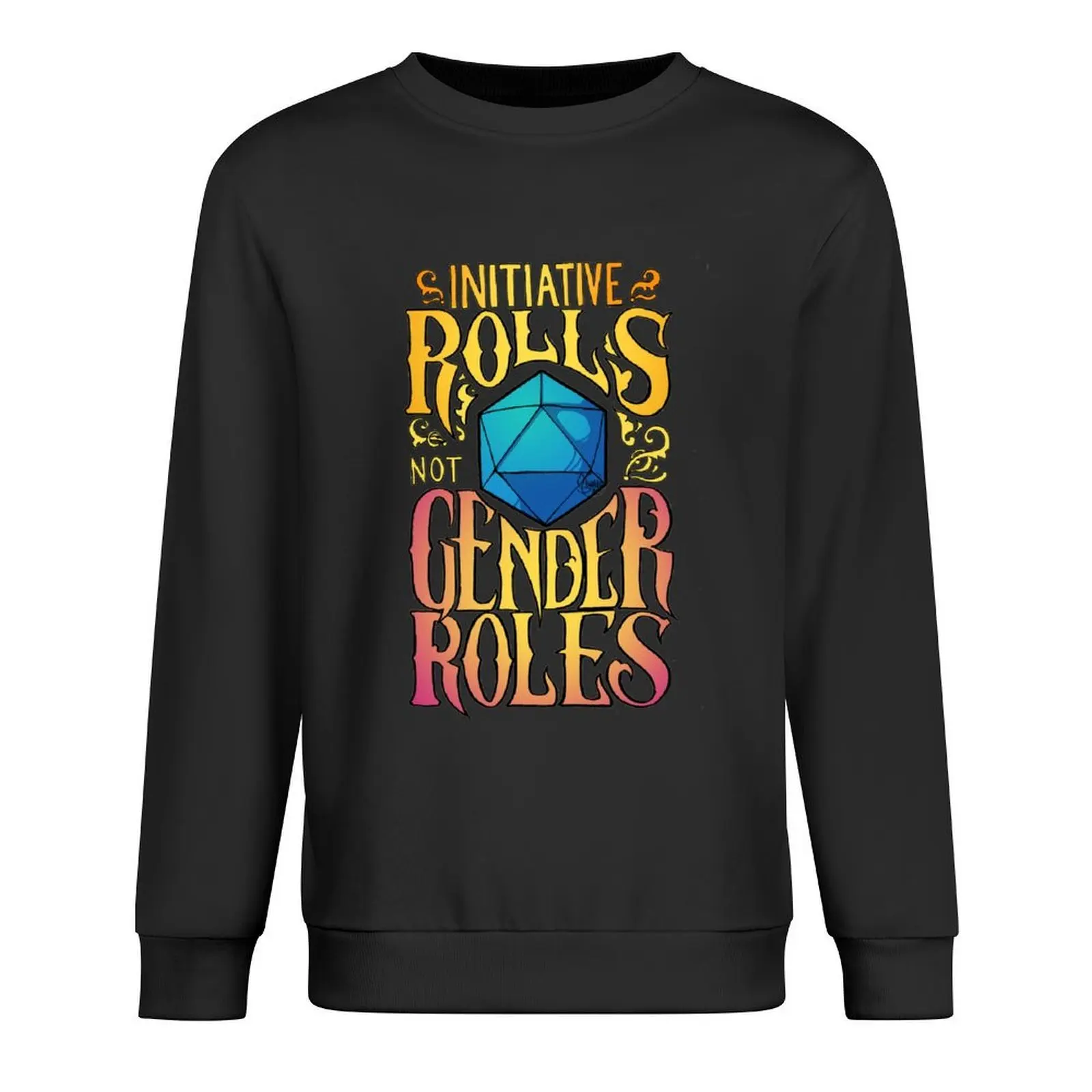 

Initiative rolls not Gender roles Pullover korean style clothes anime clothes mens clothes anime clothing oversize sweatshirt
