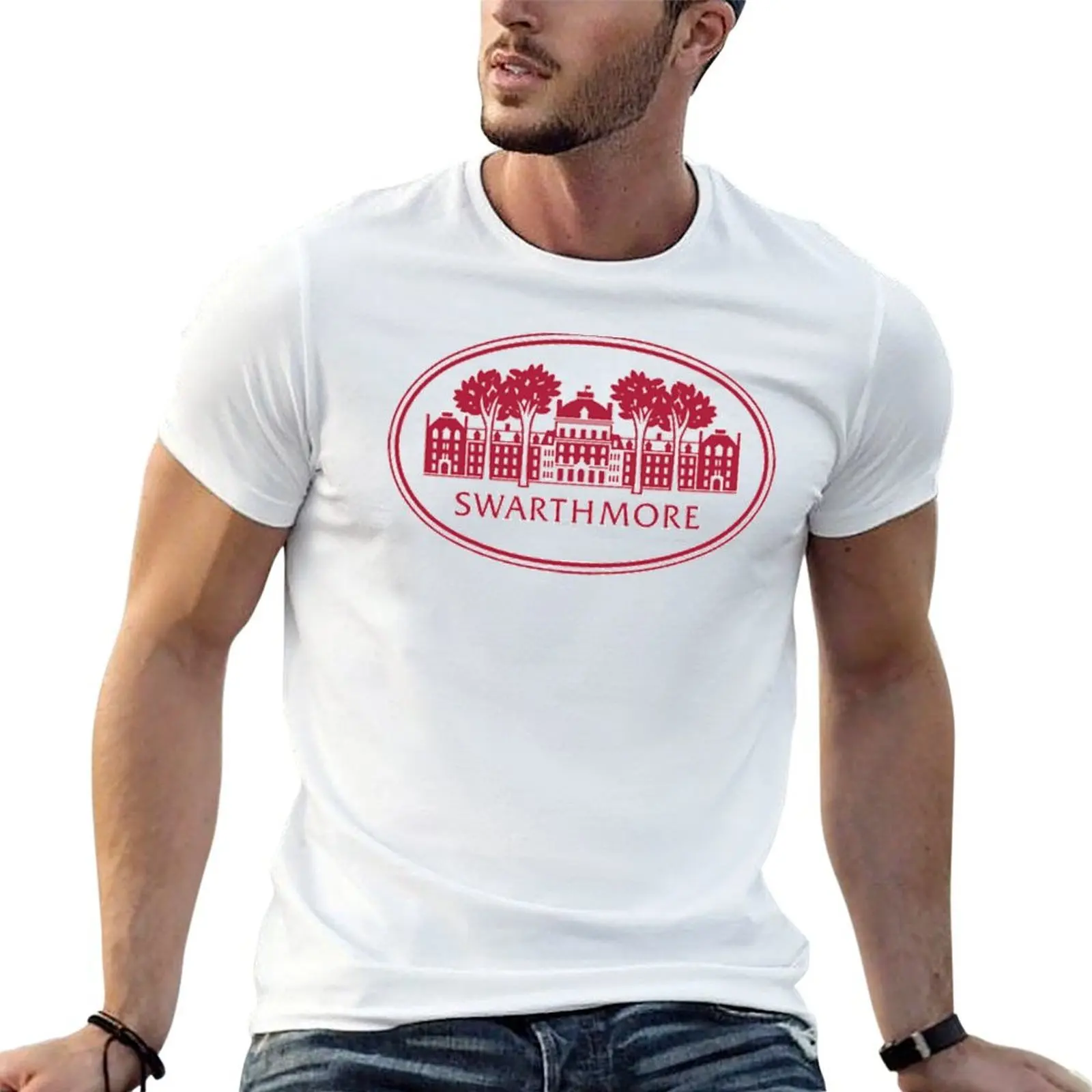 

Swarthmore College Sticker/Shirt T-Shirt t shirt man designer man t shirt graphic T-Shirt