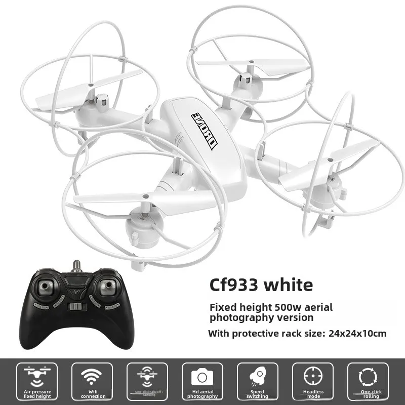 500W HD Camera RC Mini Drone 360° Roll Remote Control Quadcopter Anti-collision Anti-fall Professional RC Helicopter Toy