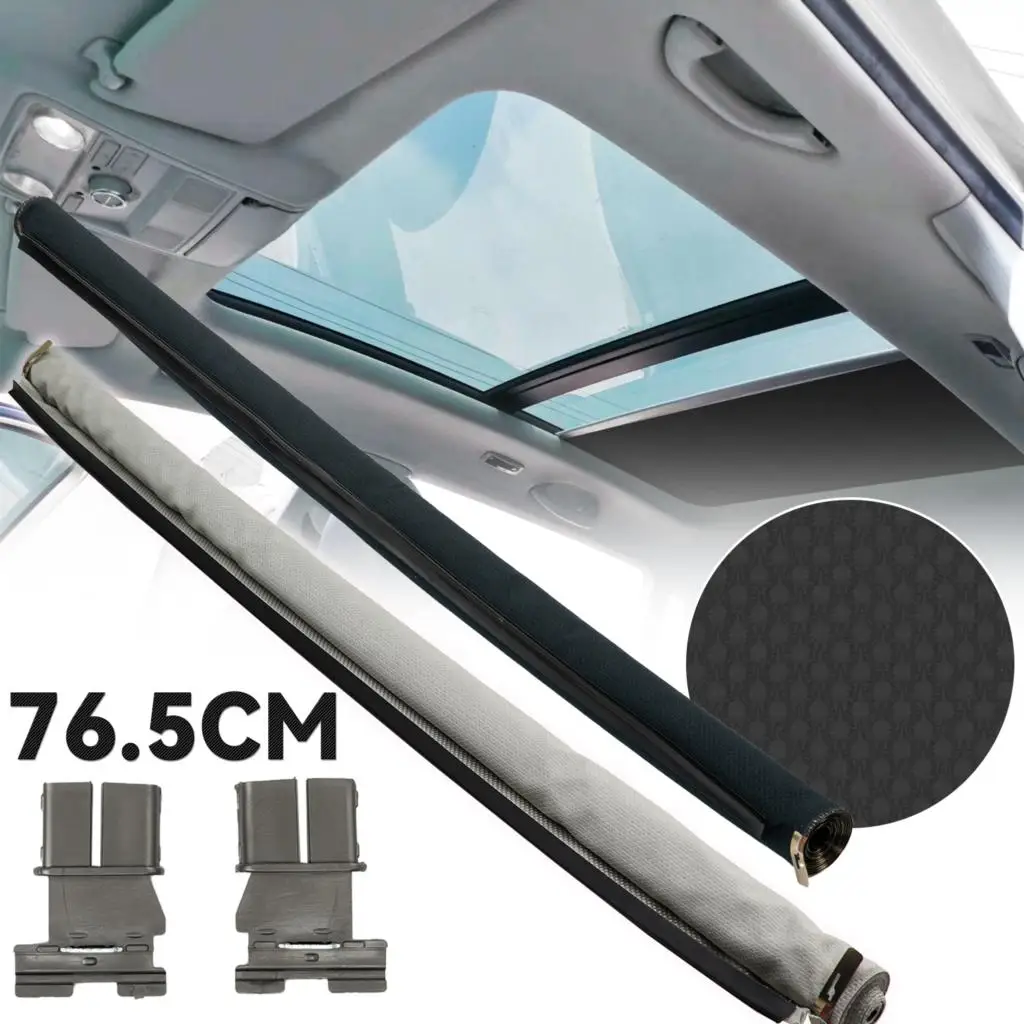 Car Sunroof Sunshade Curtain Cloth Cover Roller Assembly For Audi Q5 VW Sharan Tiguan Golf Passat Variant Skoda Seat 1K9877307B