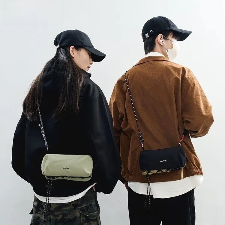 Ultra-Light Crossbody Bag JT Portable Sports Bag Men Women Commuting Shoulder Bag Handbag Thin Style Korean Leisure Pure Color